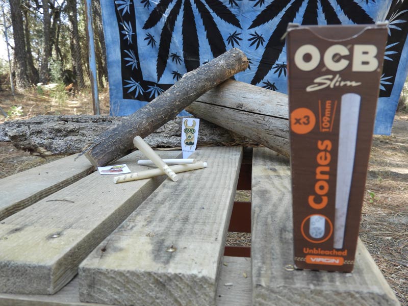 Frontal de Conos OCB Virgin tamaño King Size