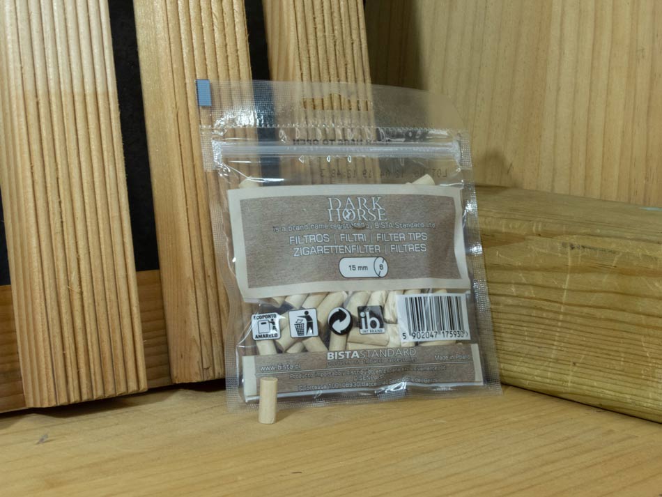 Filtros de Algodón DARK HORSE Biodegradable 50 Slim