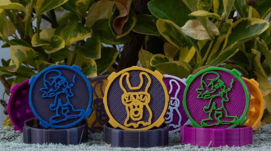 Grinders 3D Plastico