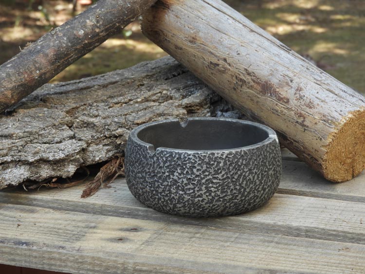 Cenicero Piedra Look redondo