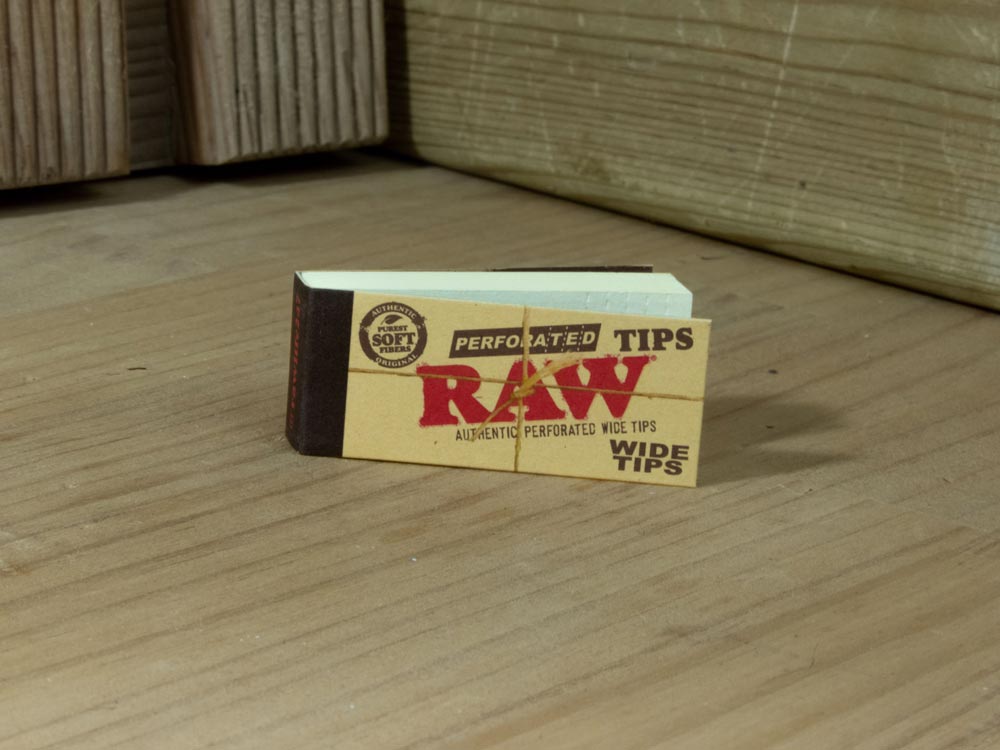 Cartones RAW Classic Perforated Wide Filter Tips